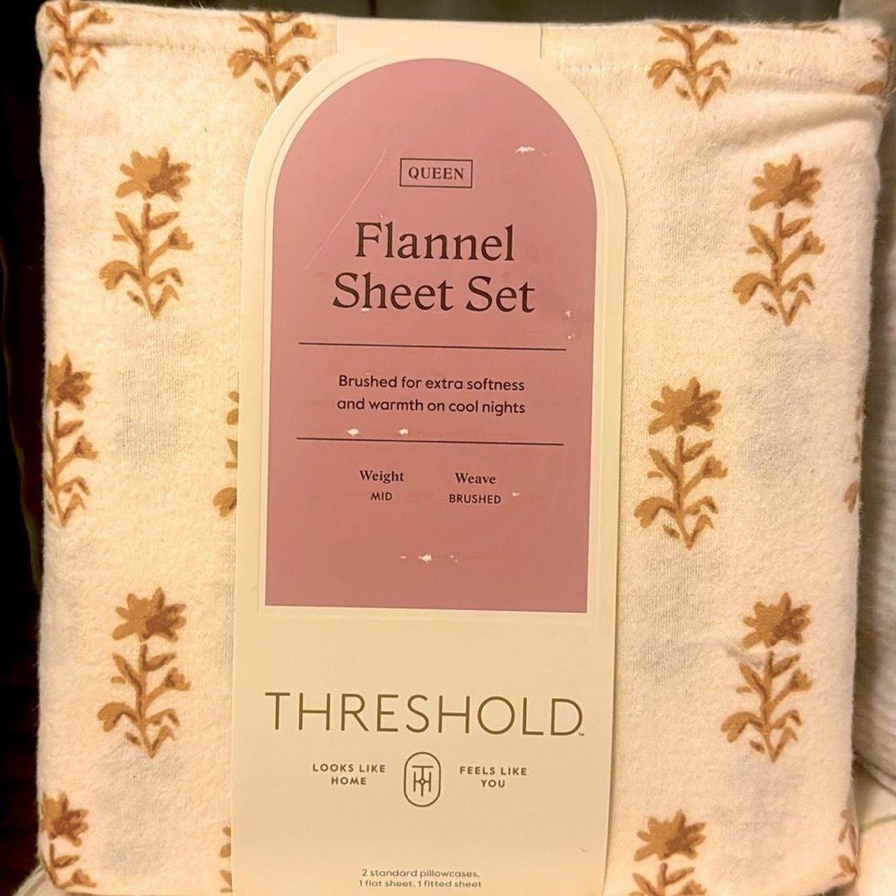 COPY - COPY - COPY - COPY - Flannel Sheet Set - Threshold